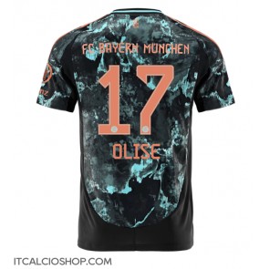 Bayern Munich Michael Olise #17 Seconda Maglia 2024-25 Manica Corta